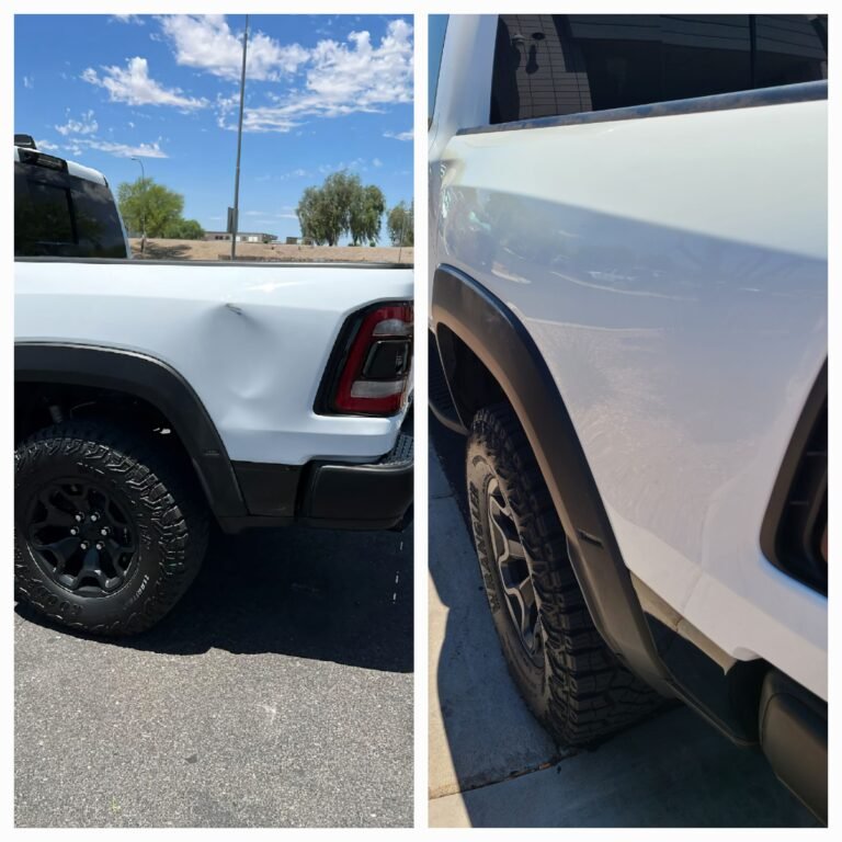 Before and After Dent Repair 6