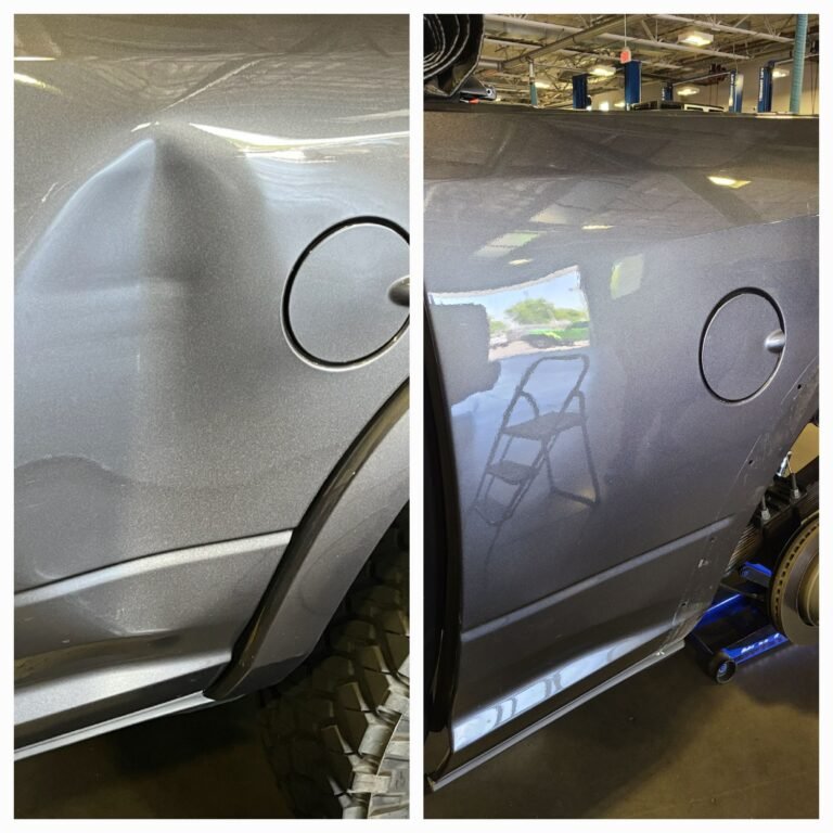 Before and After Dent Repair 7